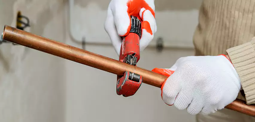 Temporary Copper Pipe Repair Coppell, TX